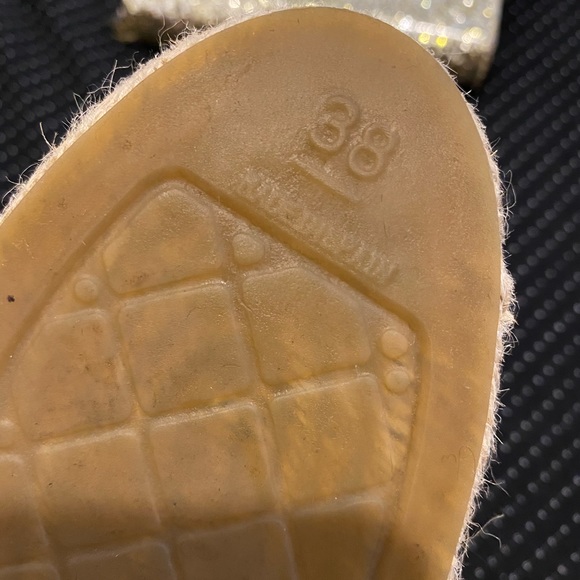 Chanel black satin espadrilles size 38 - Picture 9 of 9